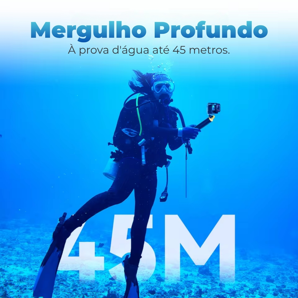 Caixa Estanque de Mergulho para a Insta360 Ace Pro 40 Metros 3 Caixa Estanque de Mergulho para a Insta360 Ace Pro 40 Metros - Imagem 3