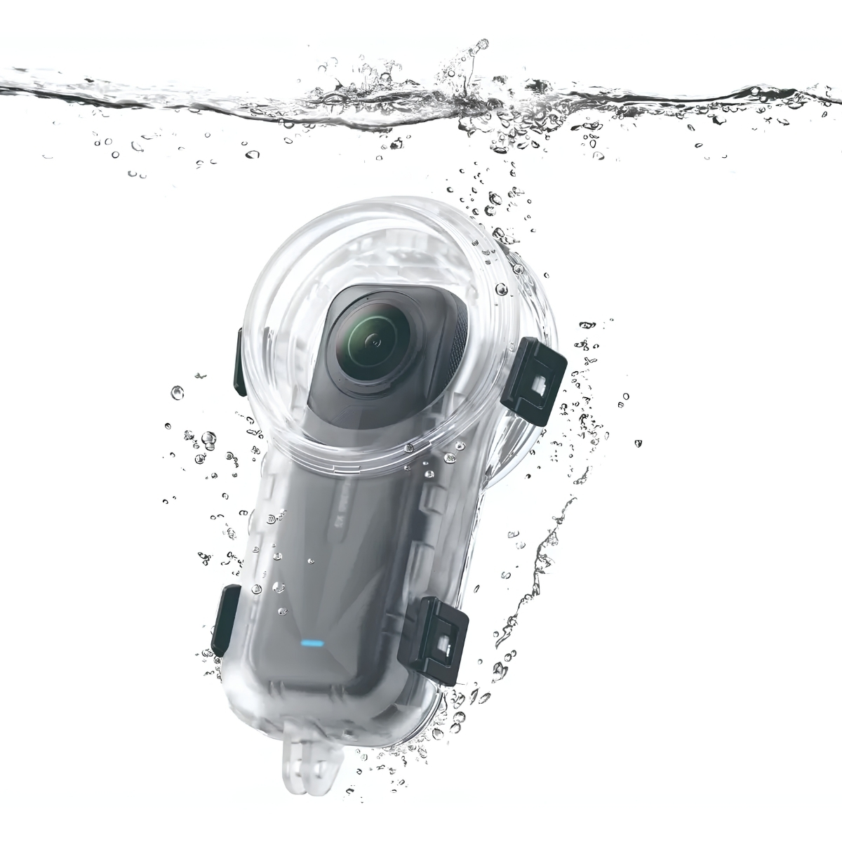 Caixa Estanque Invisível de Mergulho para a Insta 360 X5 1 Caixa Estanque Invisível De Mergulho Para A Insta 360 X5