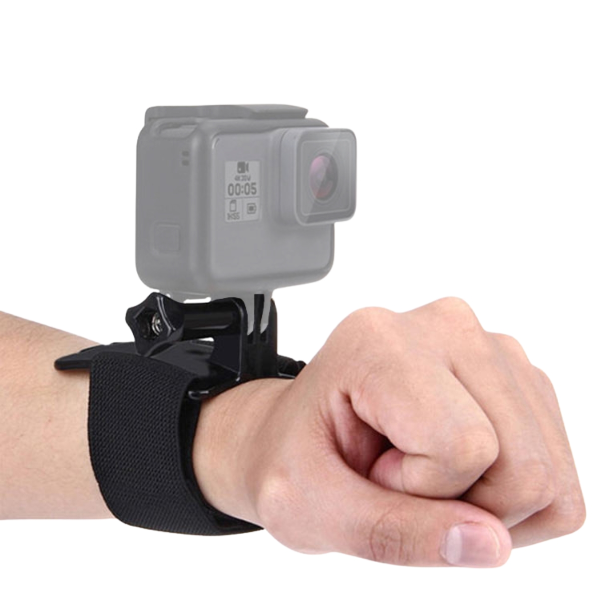 Suporte de Pulso e Braço Wrist Strap para GoPro SJCAM Eken HD 4K 2 Suporte de Pulso e Braço Wrist Strap para GoPro SJCAM Eken HD 4K - Imagem 2