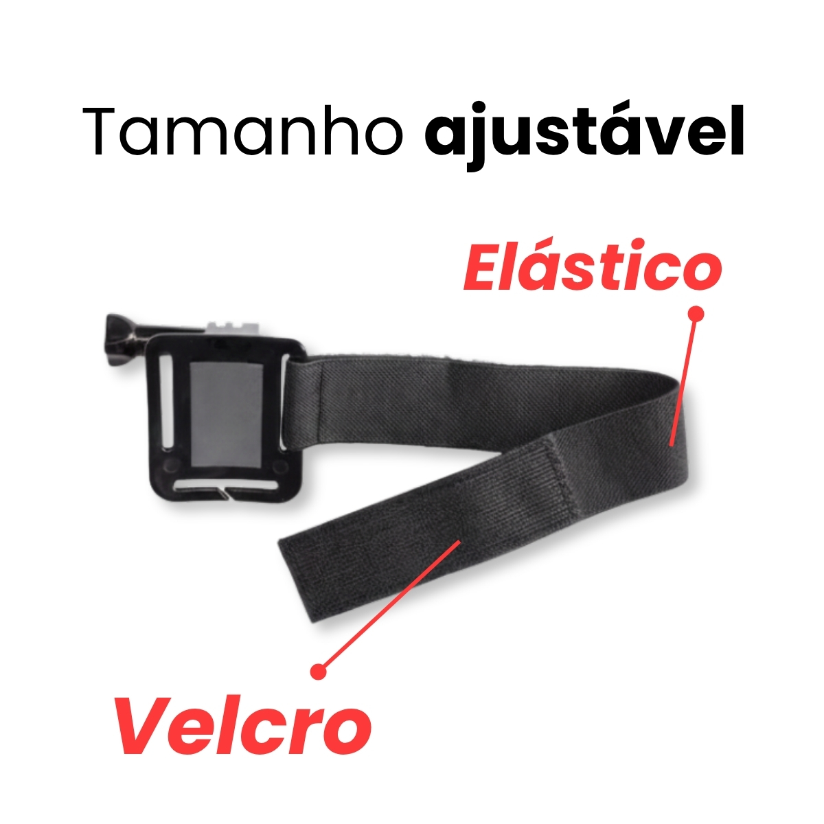 Suporte de Pulso e Braço Wrist Strap para GoPro SJCAM Eken HD 4K 5 Suporte de Pulso e Braço Wrist Strap para GoPro SJCAM Eken HD 4K - Imagem 5