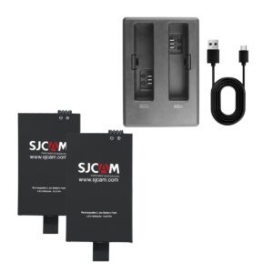 kit-carregador-duplo-e-2-baterias-para-para-sjcam-a10-a20