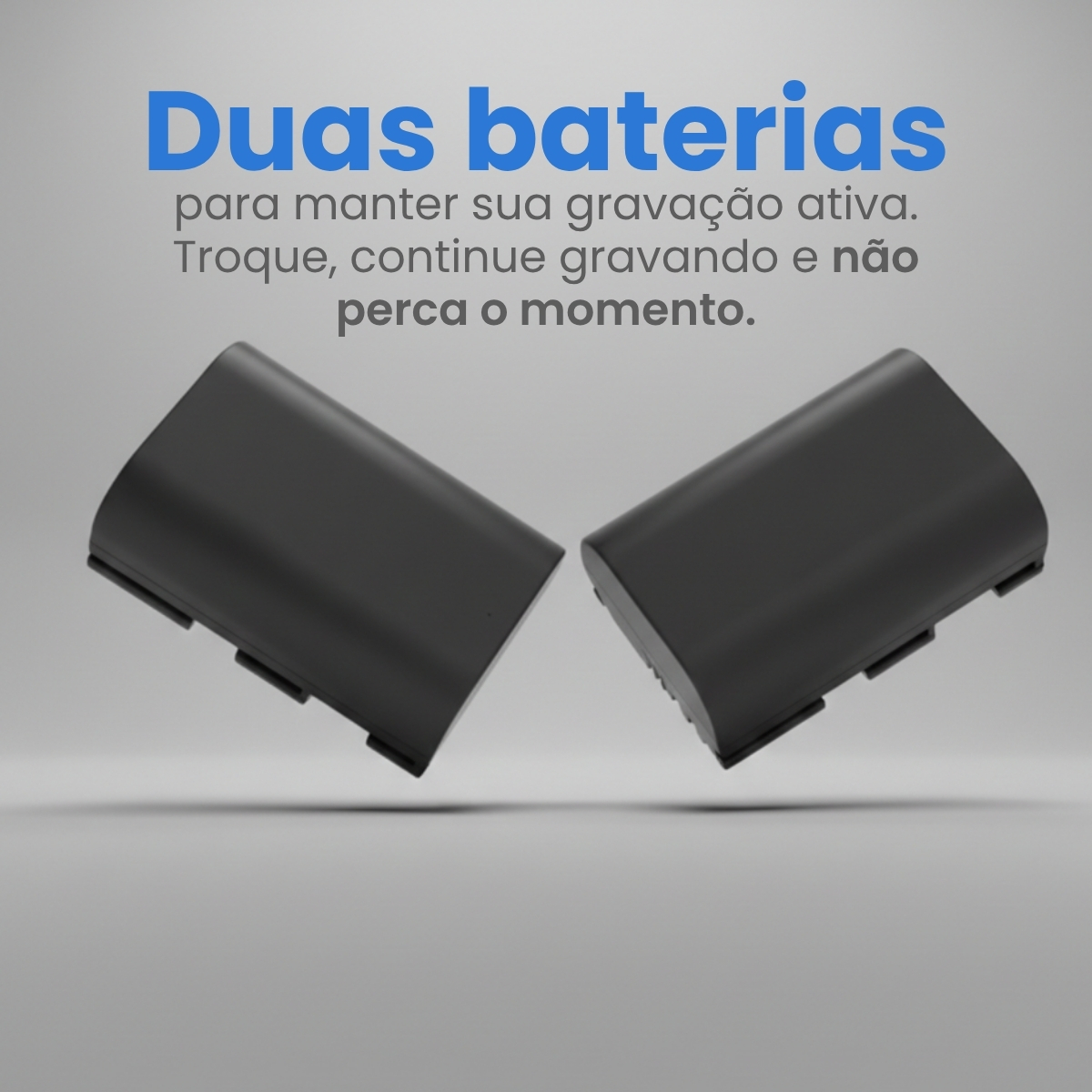Kit 2 Baterias LP-E6 para Câmeras Canon 2 Kit 2 Baterias LP-E6 para Câmeras Canon - Imagem 2