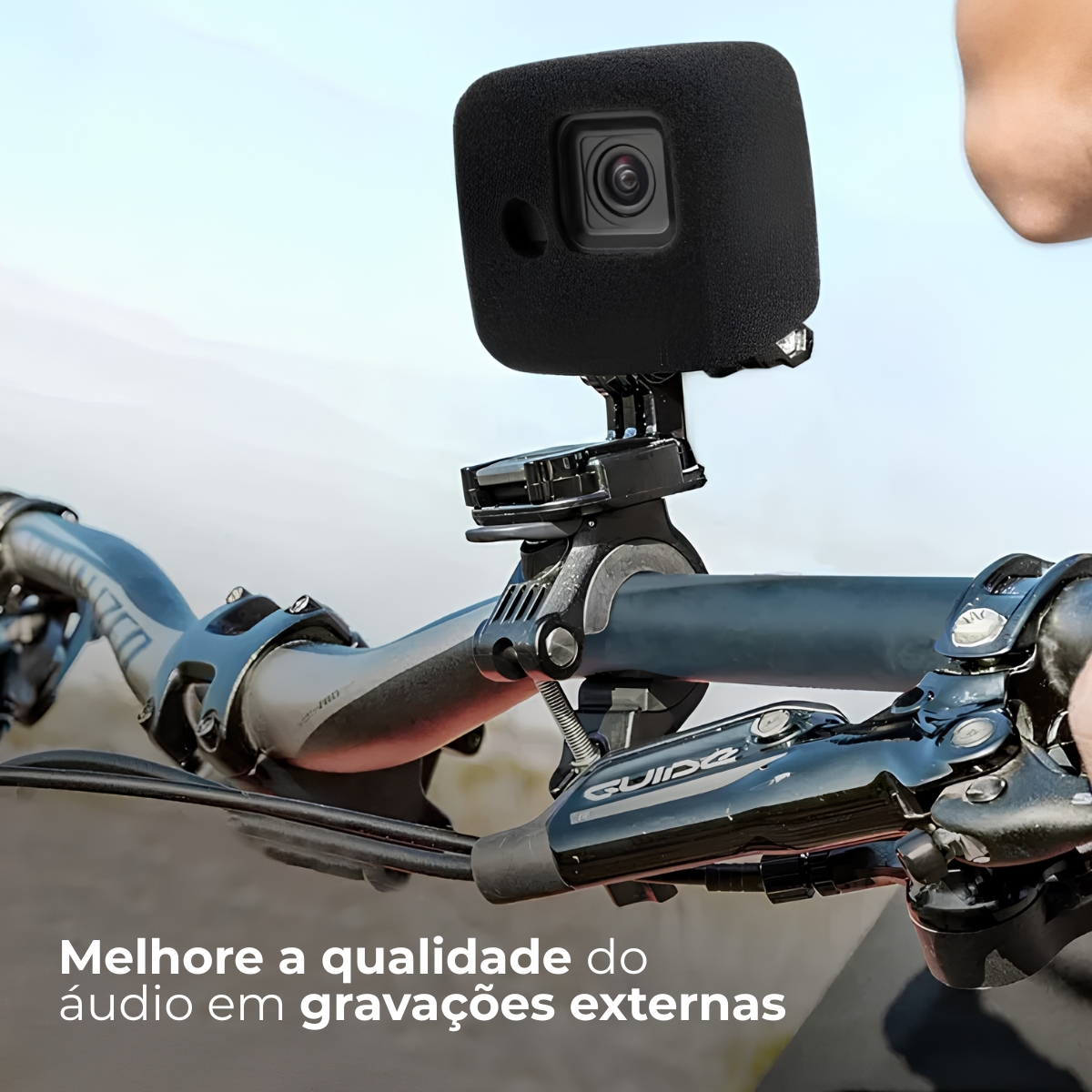 Espuma Acústica Protetora de Vento para a GoPro HERO11 Mini 4 Espuma Acústica Protetora de Vento para a GoPro HERO11 Mini - Imagem 4