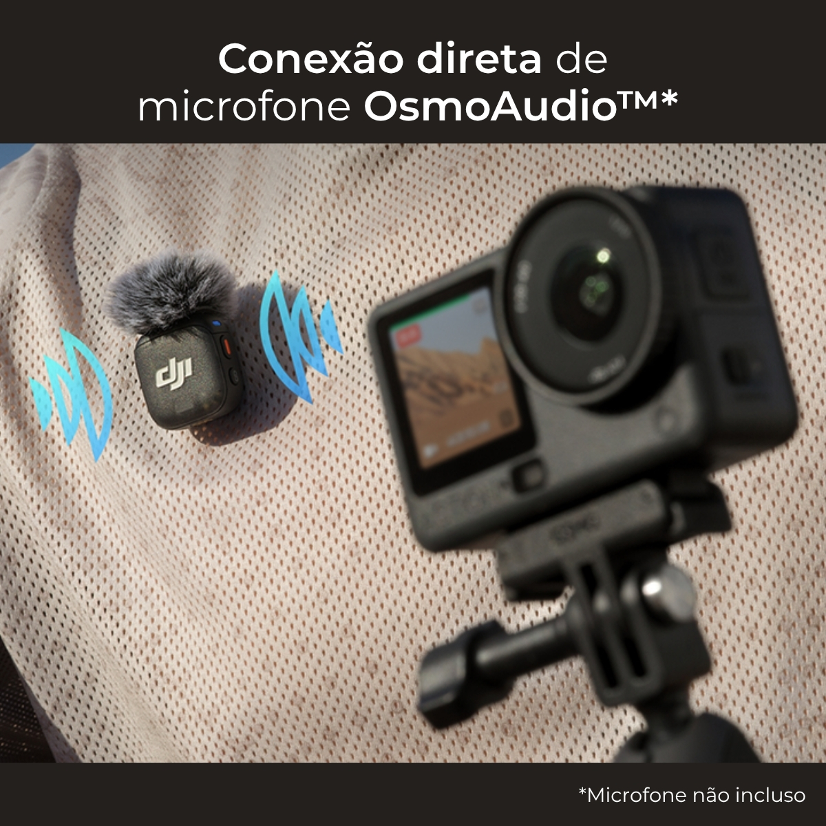 Câmera de Ação DJI Osmo Action 6 Standard 4 Câmera de Ação DJI Osmo Action 6 Standard - Imagem 4