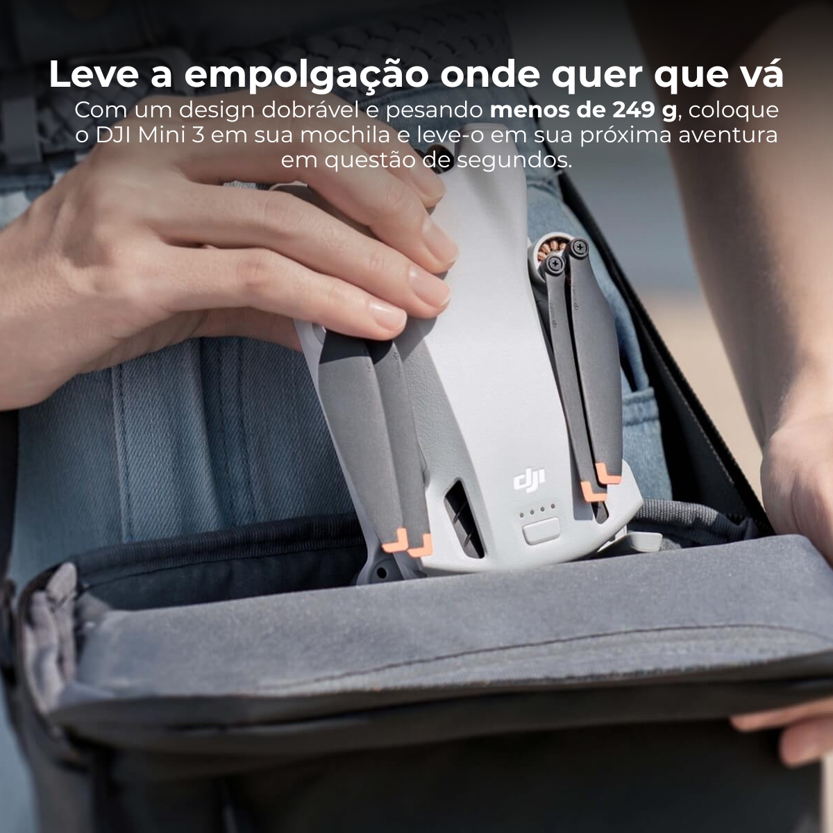 Drone DJI Mini 3 Standard (Com tela) 4 Drone DJI Mini 3 Standard (Com tela) - Imagem 4