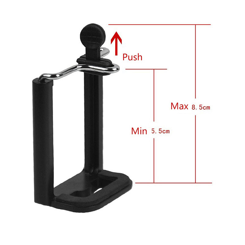Suporte Celular Smartphone com Rosca para Tripé, Pau de Selfie e Monopod 3 Suporte Celular Smartphone com Rosca para Tripé, Pau de Selfie e Monopod - Imagem 3