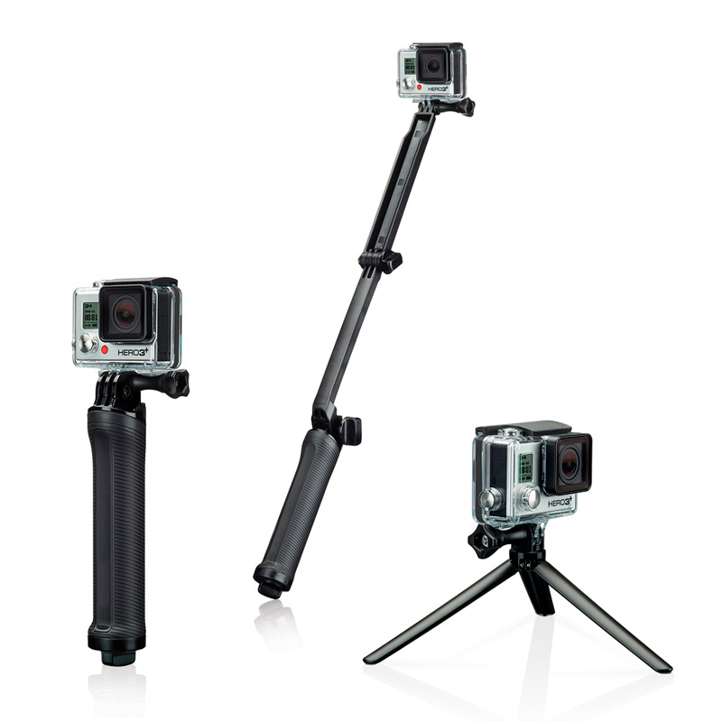 Bastão 3Way para GoPro - Bastão de Mão + Extensor + Tripe 4 Bastão 3Way para GoPro - Bastão de Mão + Extensor + Tripe - Imagem 4