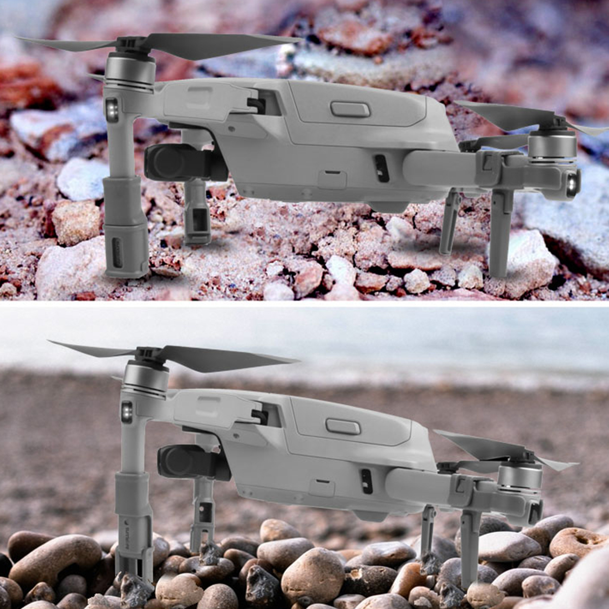Extensor do Trem de Pouso e Decolagem para o Drone DJI Mavic Air 2 e Mavic Air 2S 6 Extensor do Trem de Pouso e Decolagem para o Drone DJI Mavic Air 2 e Mavic Air 2S - Imagem 6