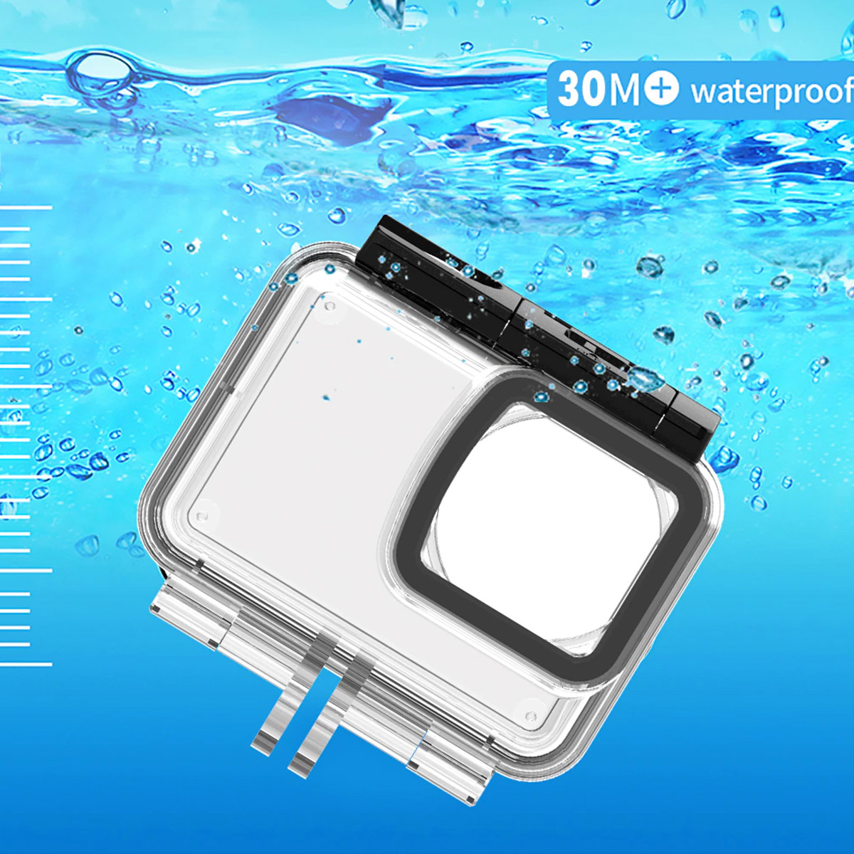 Caixa Estanque de Mergulho para a SJCAM SJ10 e SJ11 5 Caixa Estanque de Mergulho para a SJCAM SJ10 e SJ11 - Imagem 5