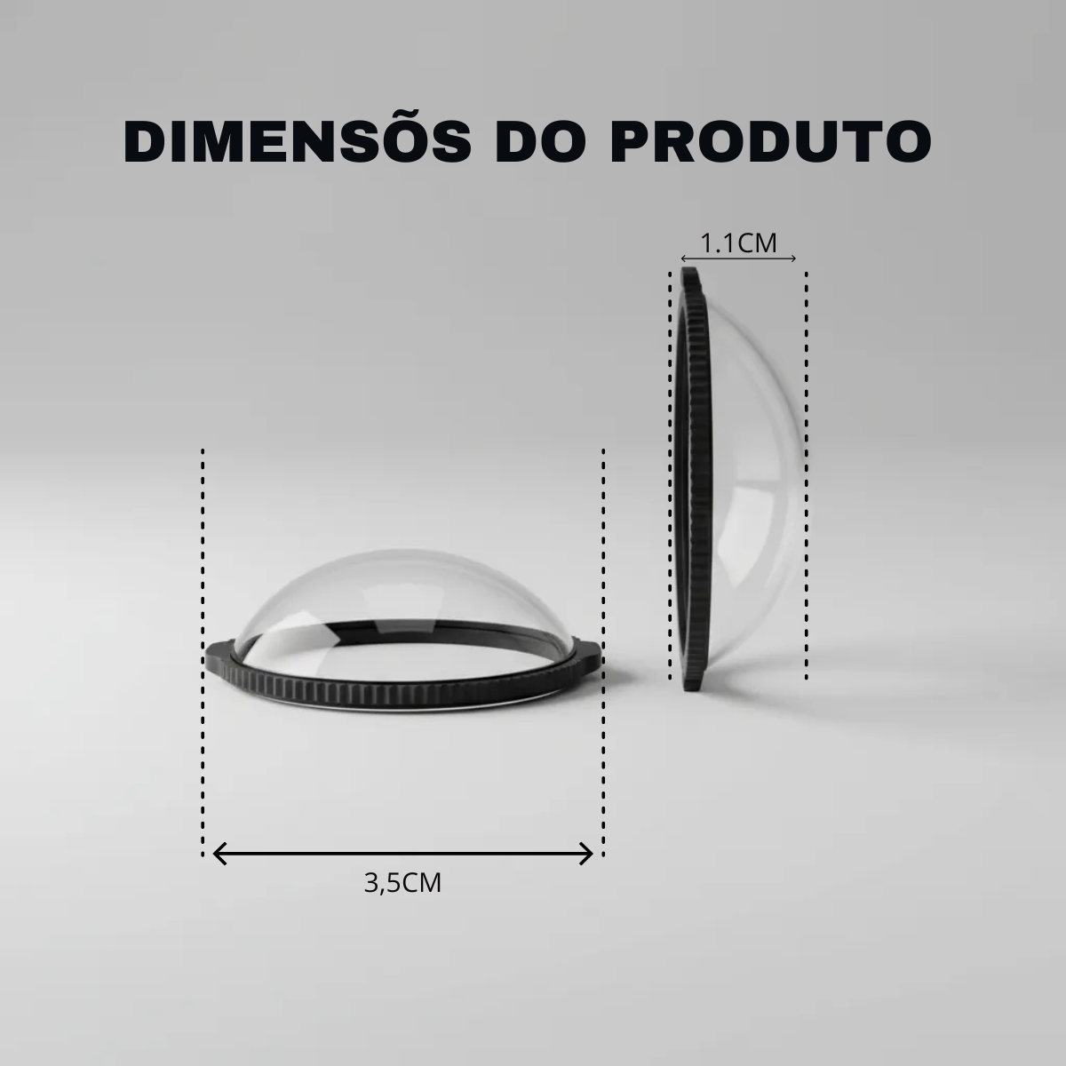 Protetores das Lentes Premium para a Insta360 X5 4 Protetores das Lentes Premium para a Insta360 X5 - Imagem 4