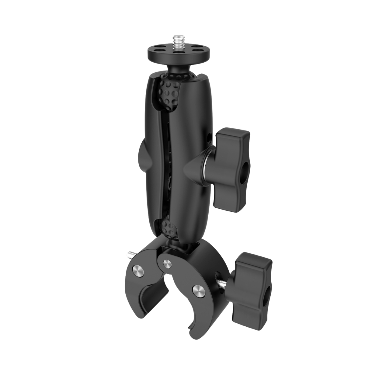 Suporte de Guidon Tubo Moto Bicicleta Encaixe 1/4 P Cameras 1 Suporte de Guidon Tubo Moto Bicicleta Encaixe 1/4 P Cameras