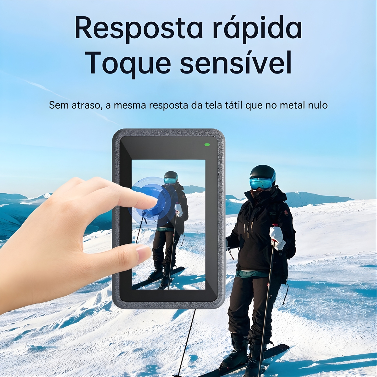 A - Película Vidro Lente, Tela Lcd, Visor Para A Osmo Action 5 6 A - Película Vidro Lente, Tela Lcd, Visor Para A Osmo Action 5 - Imagem 6