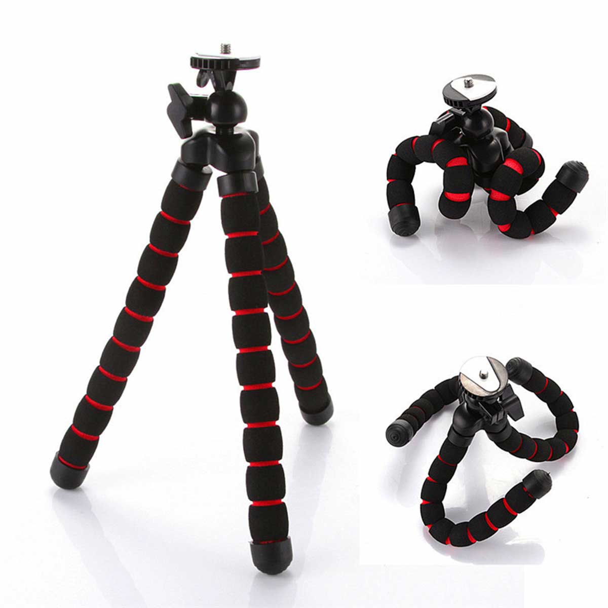 Tripé Flexível Mesa Octopus Gorillapod Esponja Camêras DSLR 1 Tripé Flexível Mesa Octopus Gorillapod Esponja Camêras DSLR