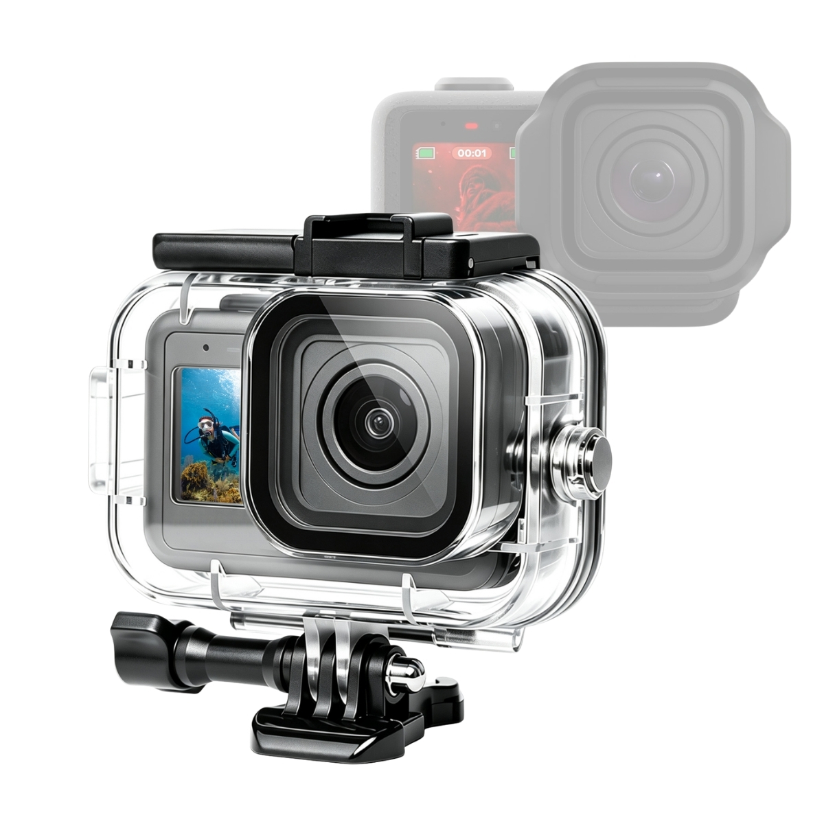 Caixa Estanque de Mergulho GoPro Mission 1 1 Caixa Estanque de Mergulho GoPro Mission 1
