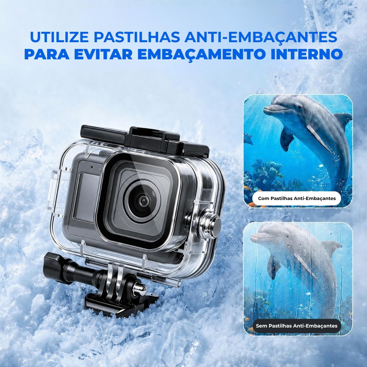 Caixa Estanque de Mergulho GoPro Mission 1 5 Caixa Estanque de Mergulho GoPro Mission 1 - Imagem 5