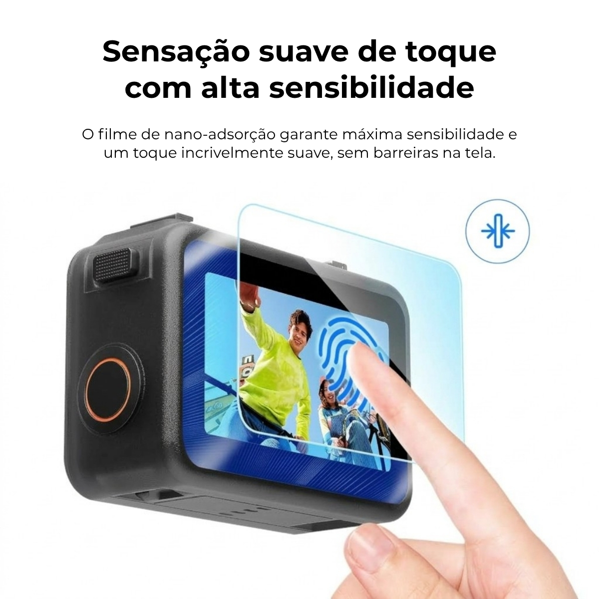 Película de Vidro Proteção DJI Osmo Nano 3 Película de Vidro Proteção DJI Osmo Nano - Imagem 3